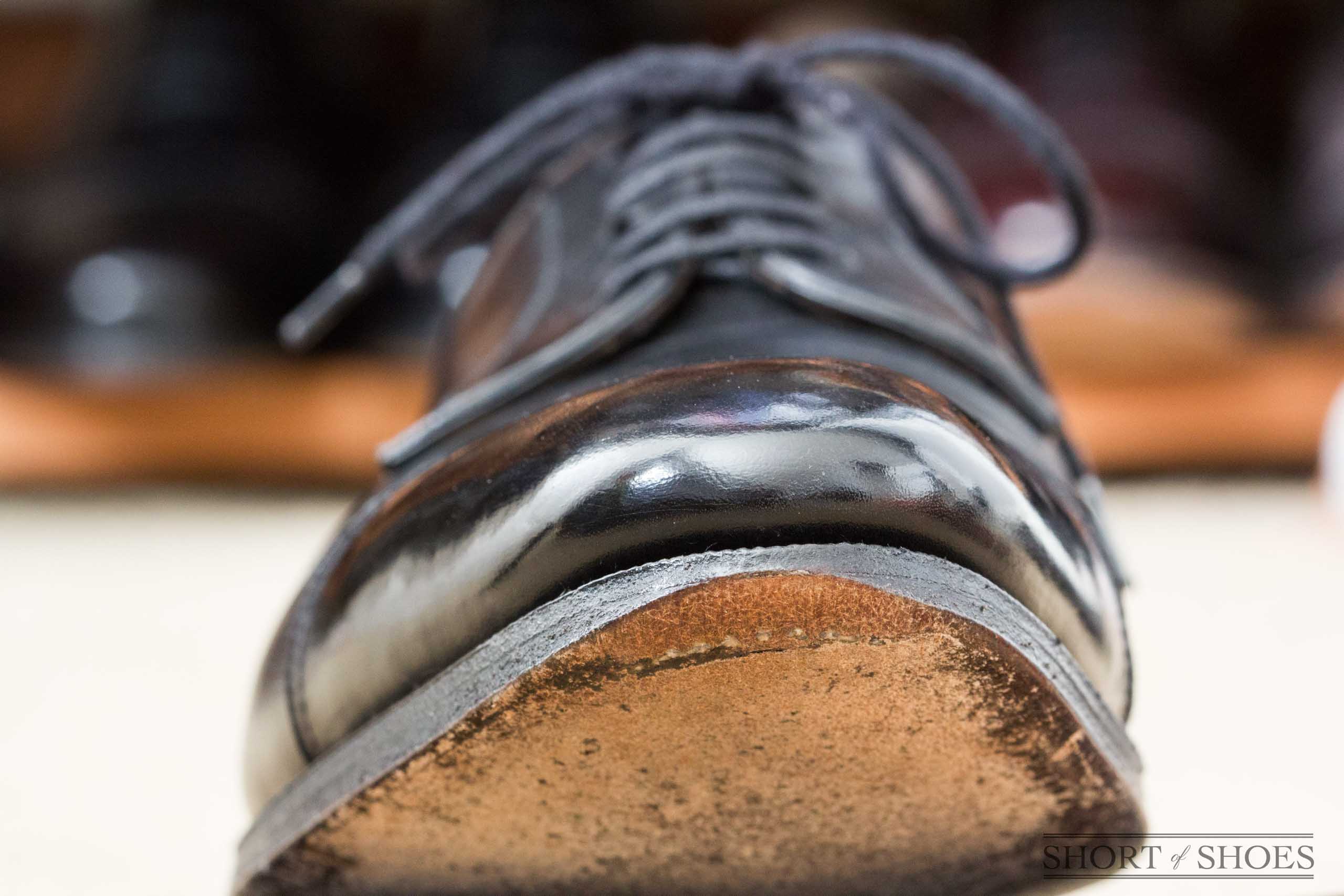 worn leather soles